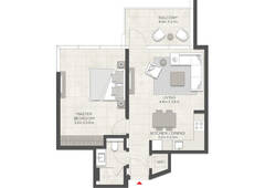 1 bedroom apartment